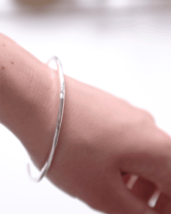 thin bangle by opium jewelry